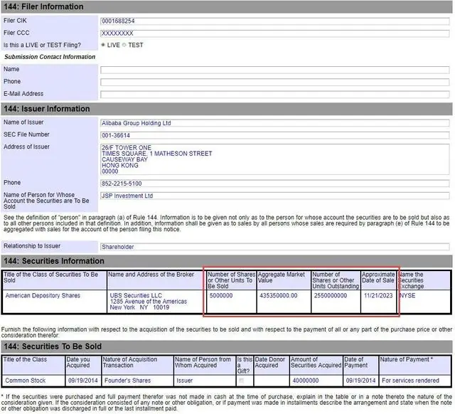 马云抛售阿里巴巴股份_马云家族信托拟减持阿里巴巴_马云家族信托