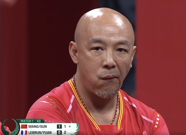 王楚钦惨遭投诉，赛后国乒教练组拒绝和勒布伦握手