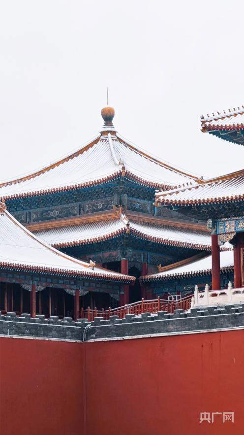 红墙白雪 故宫的雪景也太美了 画栋珠帘 玉砌雕栏