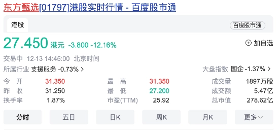 东方甄选4天掉粉近10万_东方甄选4天掉粉近10万_东方甄选4天掉粉近10万