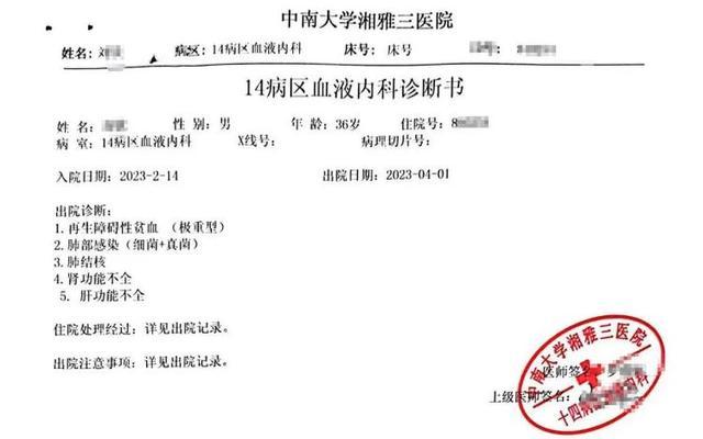 官方介入一化工企业员工患血液病去世事件 曾留下8000字长文斥工厂车间