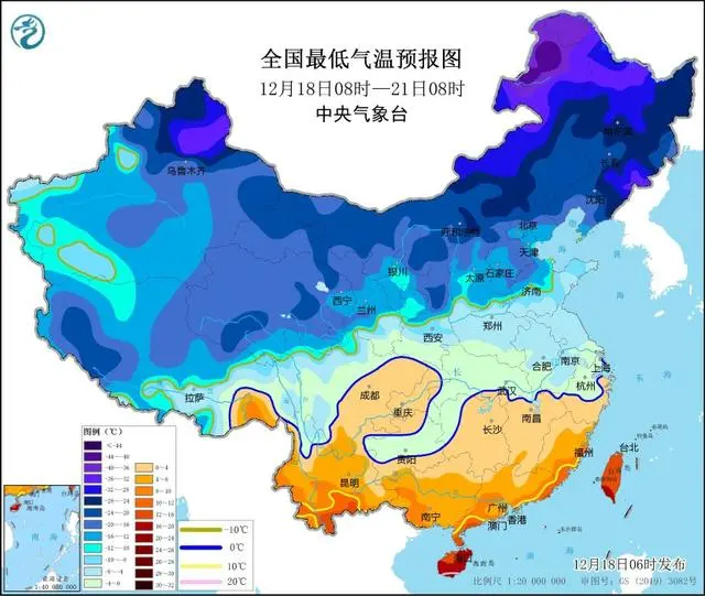 京城迎来今冬初雪_多地迎来今冬最冷白天_热地冷地保护地