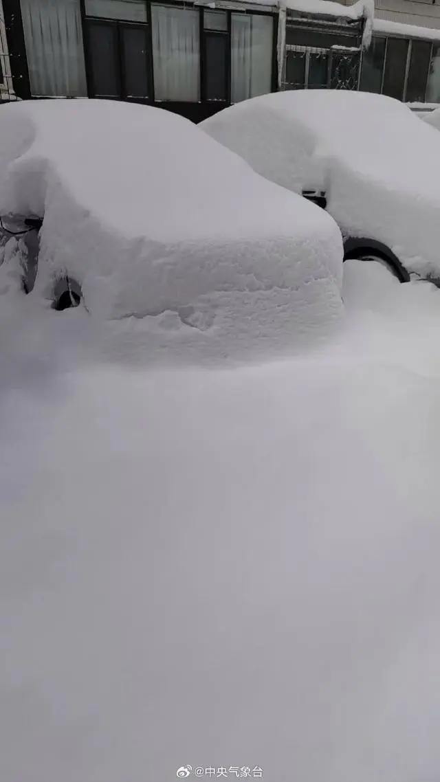 烟台的积雪