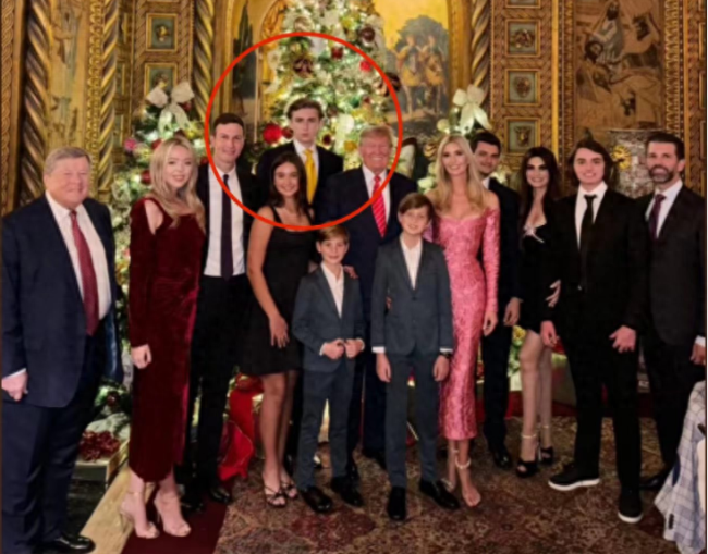 特朗普新年“全家福”缺了夫人引发外界关注揣测