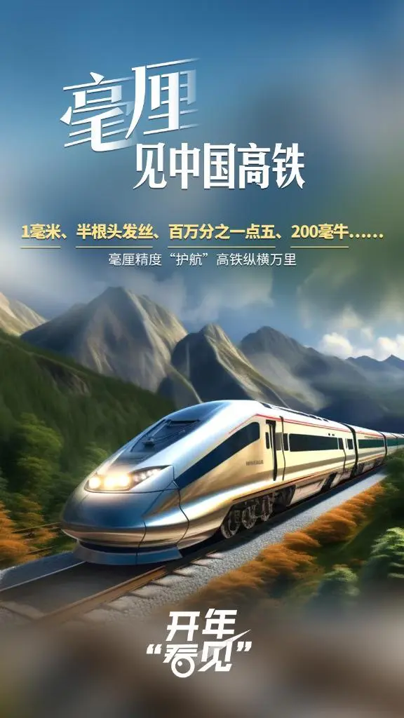 毫厘见中国高铁_中国高铁标准高度_中国高铁的标准时速