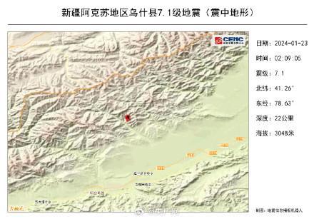 新疆乌什震中20公里内人口极其稀少 27趟列车停运