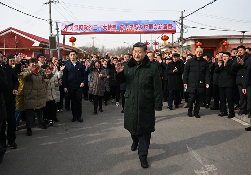 习近平在天津古文化街考察_习近平在天津古文化街考察_习近平在天津古文化街考察