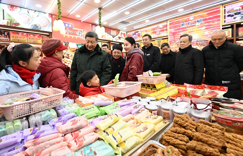 习近平在天津古文化街考察_习近平在天津古文化街考察_习近平在天津古文化街考察