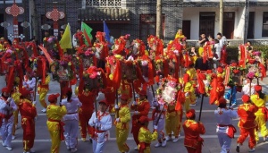 牌灯走起来，狮子舞起来！灵川这个活动年味浓