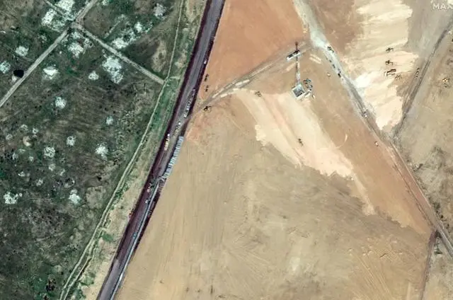 埃及卫星电视_埃及卫星_卫星图片显示埃及紧急建墙