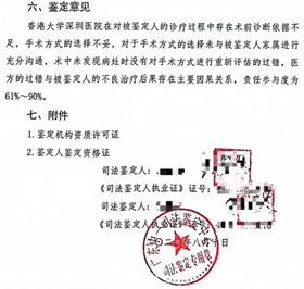 未发现肿瘤仍切除器官医院担全责