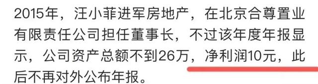 开了家房地产公司年利润10元！汪小菲被嘲“商业鬼才”