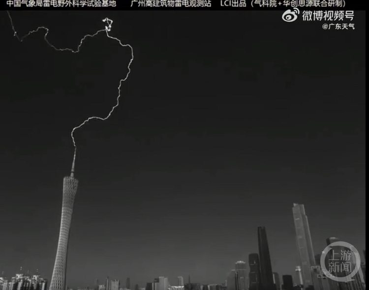 广州塔1小时内连续6次接闪电_广州市闪电网络科技有限公司_广州塔接住闪电