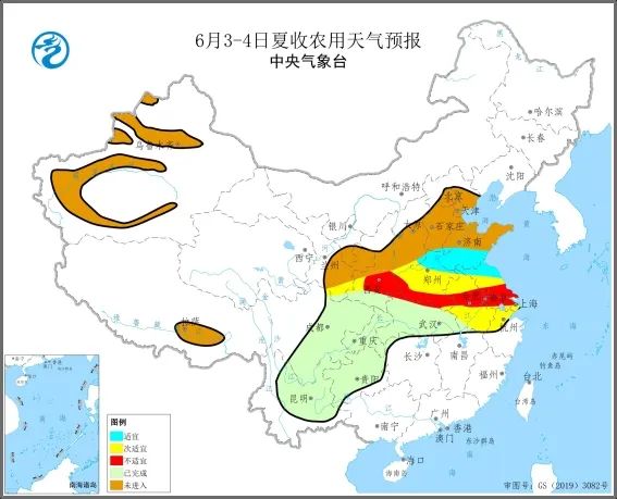 小麦收割情况_“三夏”大规模小麦机收全面展开_全国小麦收割进度