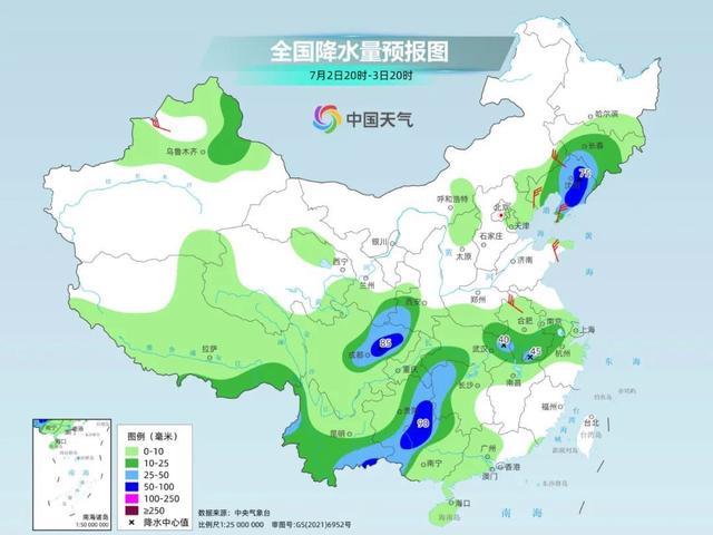 本周南北方将出现雨热分布大挪移 高温与降雨互换舞台