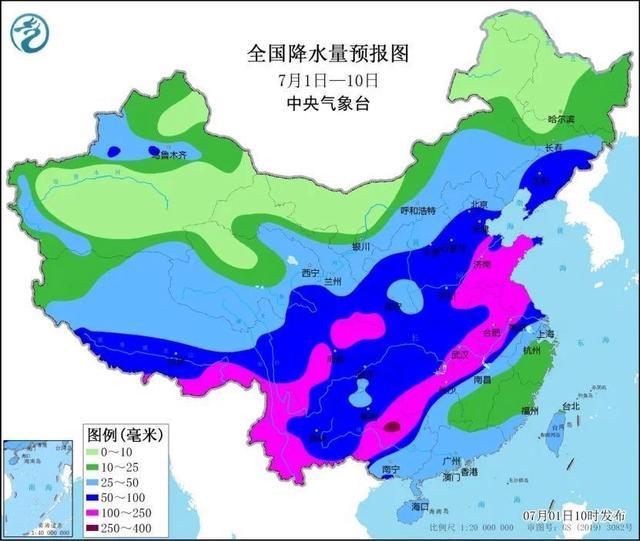 本周南北方将出现雨热分布大挪移 高温与降雨互换舞台