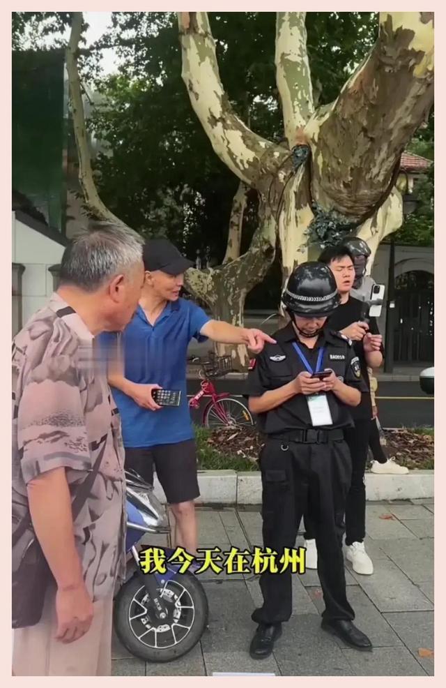 男子在西湖边人行道写生遭驱赶 艺术与秩序的碰撞