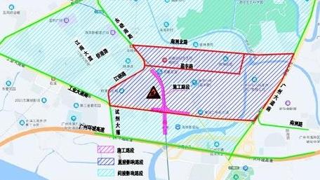 内环路东晓南放射线高架桥8月13日起围蔽施工