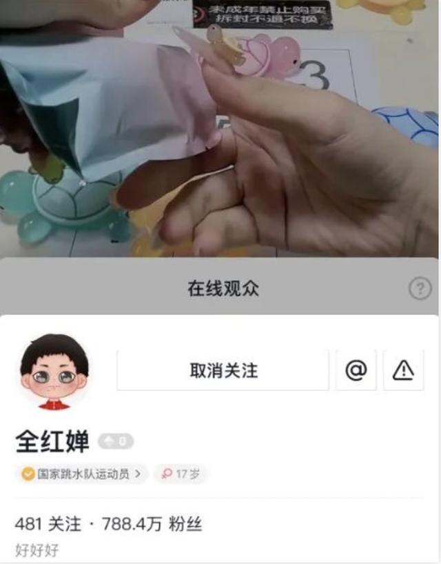 全红婵玩的乌龟爆单了