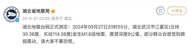 武汉地震与合肥地震有关？专家回应