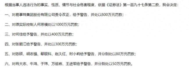 东莞前首富被罚1000万元