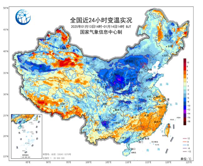 冷空气加剧大范围干燥 红温大回暖将开启