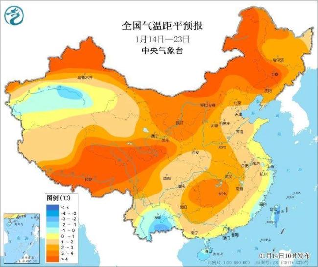 冷空气加剧大范围干燥 红温大回暖将开启 气温起伏明显