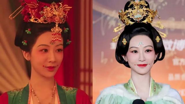 《国色芳华》杨紫嘴角为何有小红点 大有来头的“面靥”妆饰