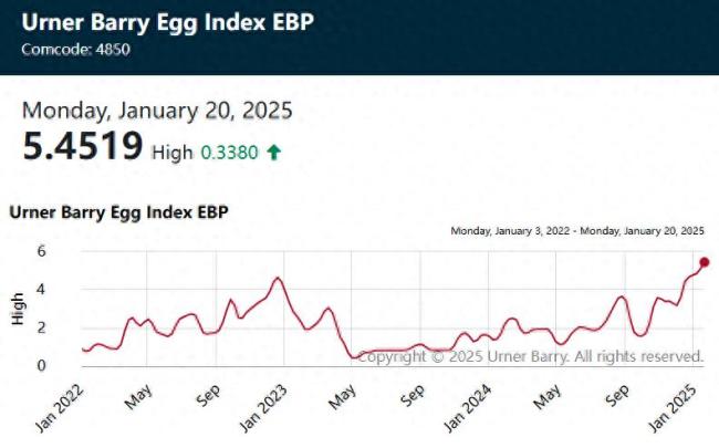 美国鸡蛋到底涨到多贵