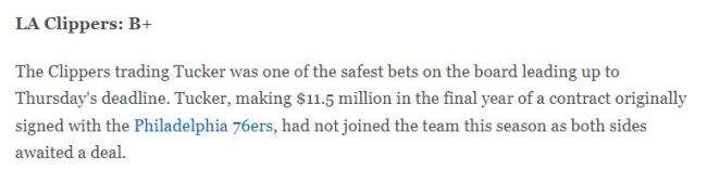 快船官宣4换2交易 节省开支增深度