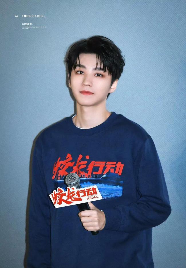 王俊凯张涵予打招呼 创意模仿引关注