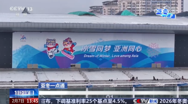 各国运动员共赴冰雪之约 亚洲同心竞技交流