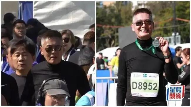 69岁周润发参加半马顺利完赛