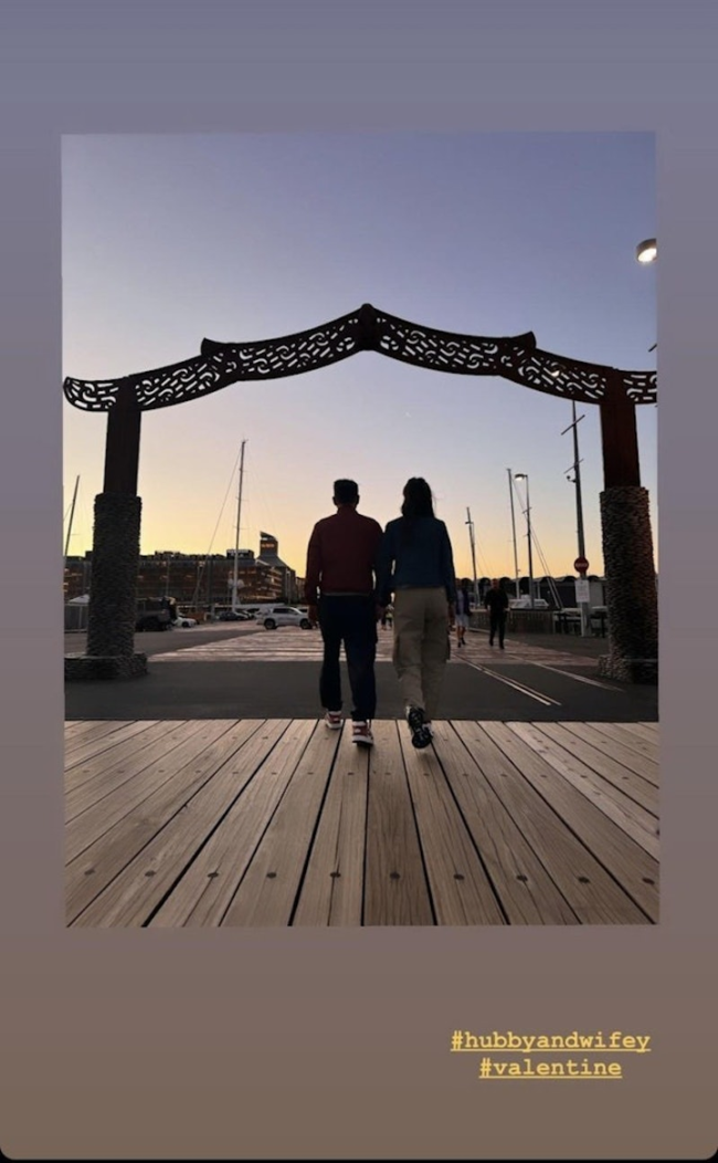 李嘉欣晒与许晋亨合照秀恩爱 低调奢华羡煞众人