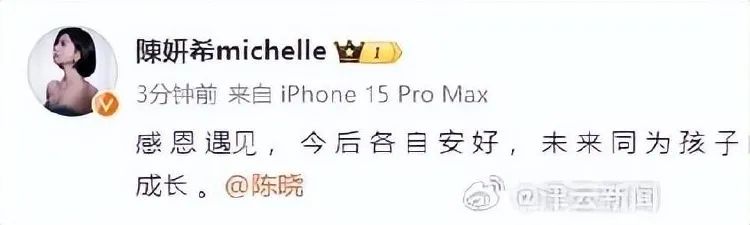 陈晓陈妍希官宣离婚_陈晓和陈妍希官宣_陈晓陈妍希离婚