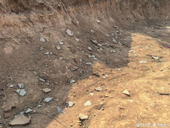 村民平整土地种树挖出秦汉行宫遗址 新发现文物点再添家底