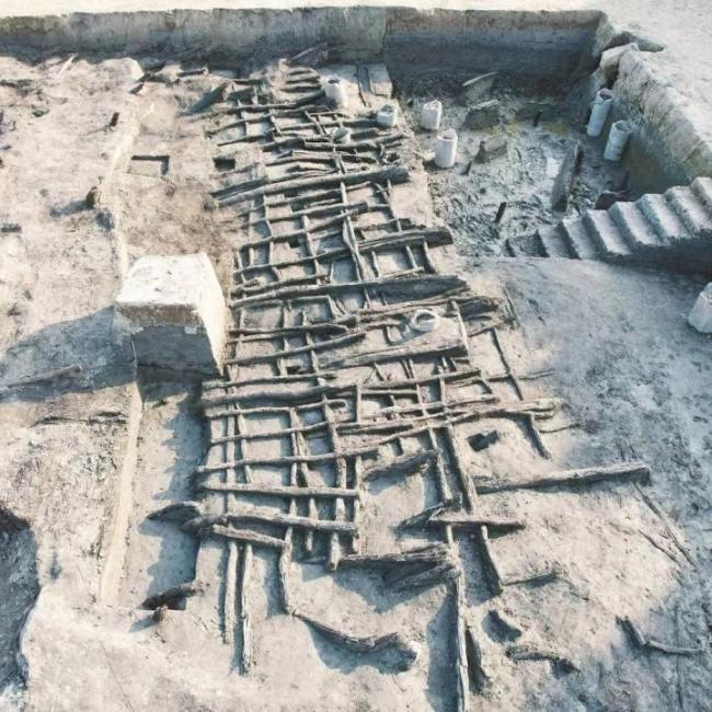 绍兴百草园遗址发现战国早期遗迹